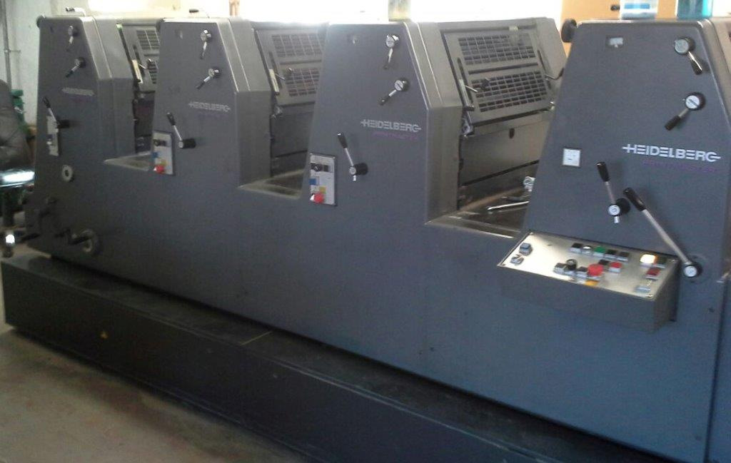 Heidelberg GTO 52-4-P3 four-color offset press - Presse offset: photos 2 Heidelberg GTO 52-4-P3 four-color offset press - Presse offset: photos 2