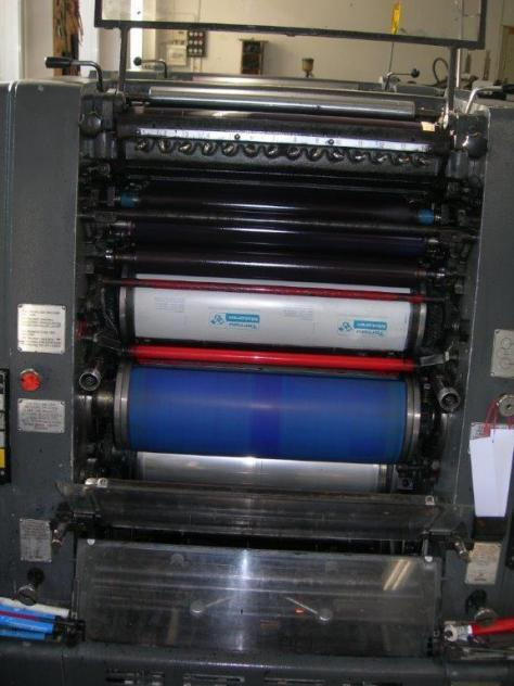 Heidelberg GTOZ-46 two-color offset press - Presse offset: photos 4 Heidelberg GTOZ-46 two-color offset press - Presse offset: photos 4