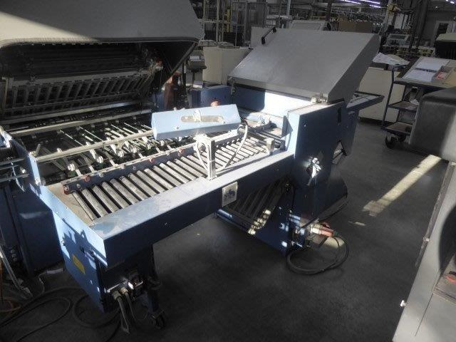 Map folding machine Herzog & Heymann M7.10-35 + M7.4-58 + flat pile feeder MBO F 76 Solo - mobile upright sheet delivery 371 - Plieuse de bureau: photos 4 Map folding machine Herzog & Heymann M7.10-35 + M7.4-58 + flat pile feeder MBO F 76 Solo - mobile upright sheet delivery 371 - Plieuse de bureau: photos 4