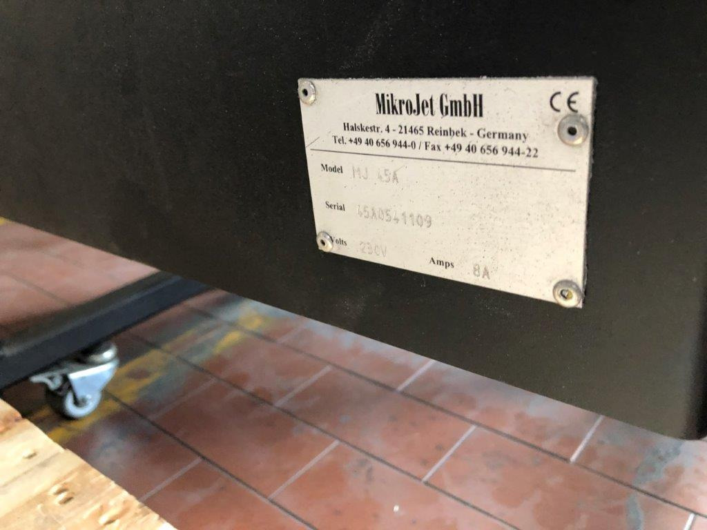 MicroJet MJ 45 A sliding feeder with MicroJet conveyor belt - Bande transporteuse: photos 3 MicroJet MJ 45 A sliding feeder with MicroJet conveyor belt - Bande transporteuse: photos 3