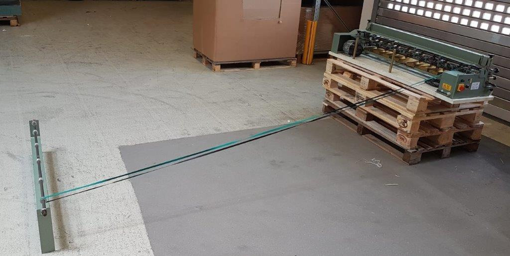 Relieuse Special machine two-roll gluing machine Sumbel Herold 1200 with belt transport: photos 9