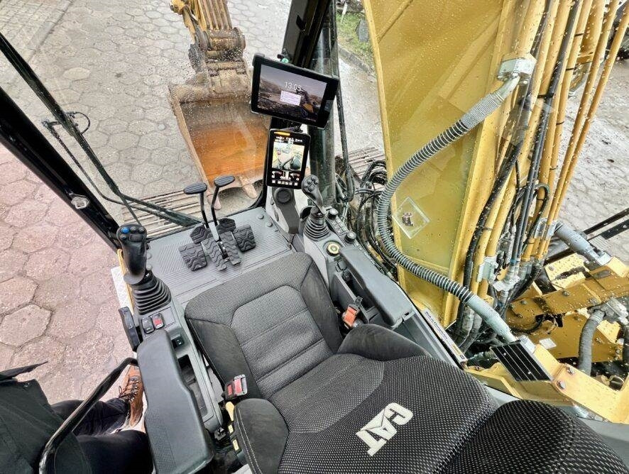 Pelle sur chenille CAT 320 07A Trimble 3D automat: photos 22