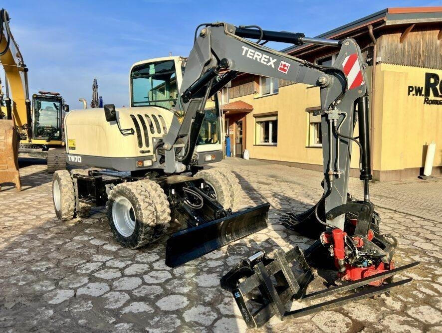Terex TW70 - Pelle sur pneus: photos 3 Terex TW70 - Pelle sur pneus: photos 3