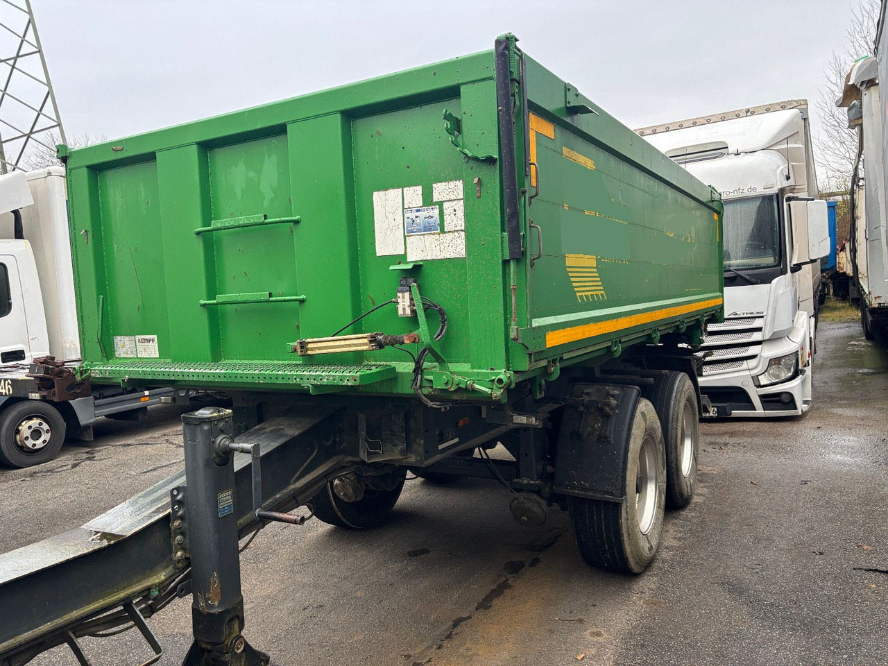 Kempf Tandem /Alu Bordwände/Alufelgen/Lift - Remorque benne: photos 1 Kempf Tandem /Alu Bordwände/Alufelgen/Lift - Remorque benne: photos 1