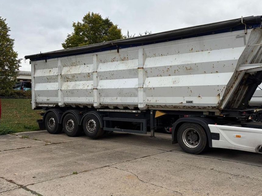 Lück SKF 35 60m³ Liftachse/Plane - Semi-remorque benne: photos 2 Lück SKF 35 60m³ Liftachse/Plane - Semi-remorque benne: photos 2