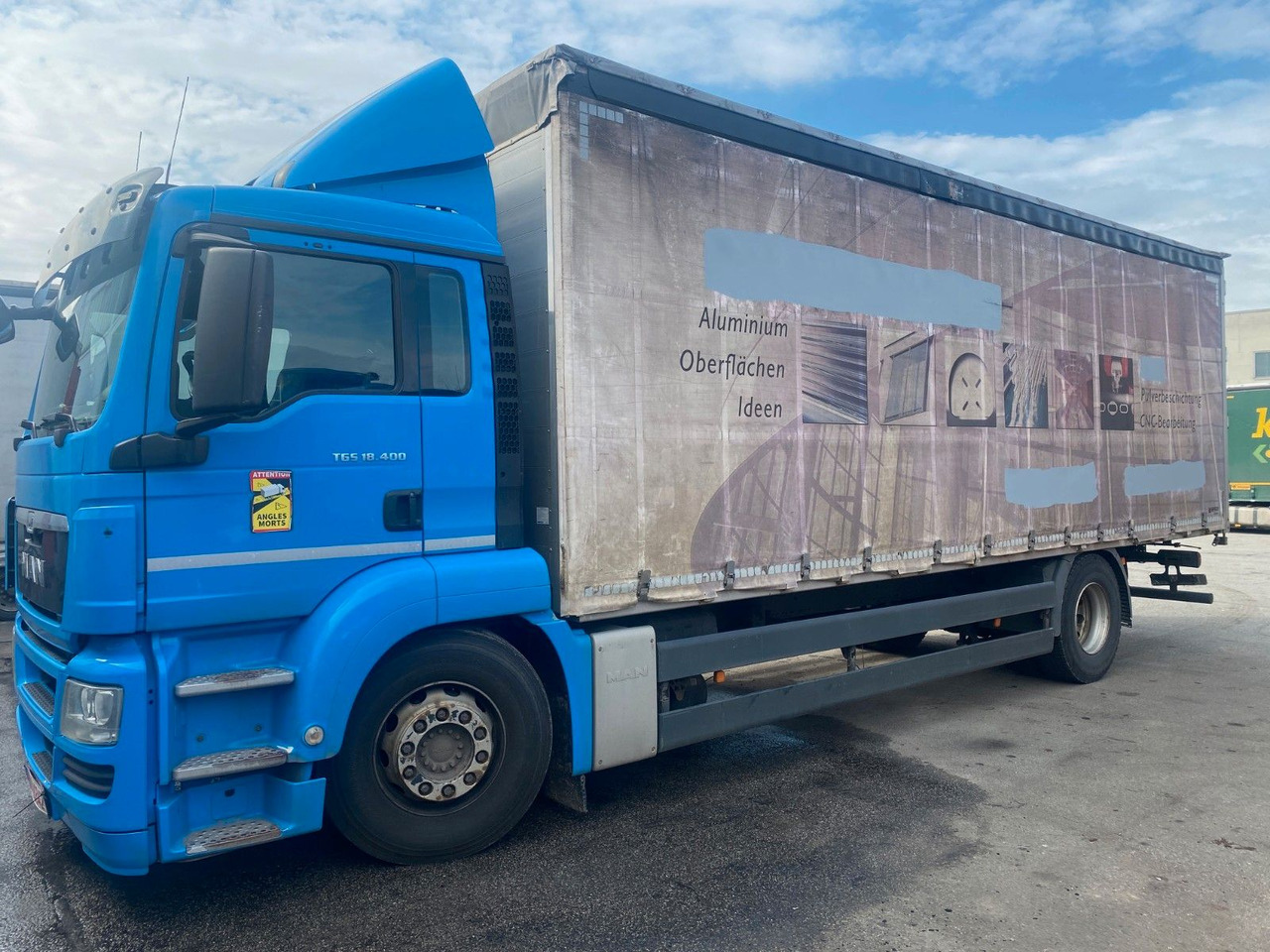 MAN 18.400 8m Lang/10t Nutzlast/2 Stück MAN 18.400 kein 18.440 2 x - Camion à rideaux coulissants: photos 5 MAN 18.400 8m Lang/10t Nutzlast/2 Stück MAN 18.400 kein 18.440 2 x - Camion à rideaux coulissants: photos 5