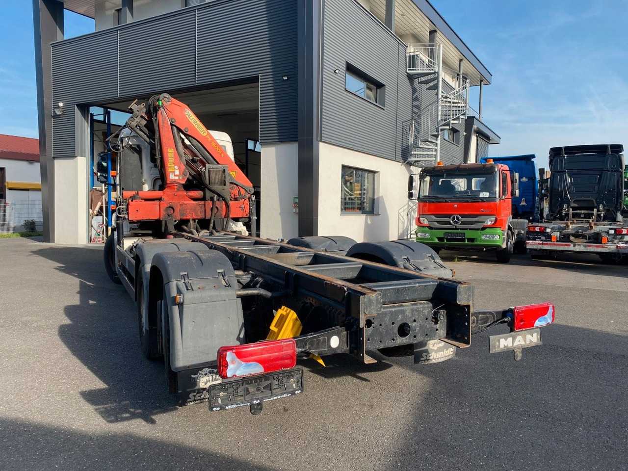 MAN TGS 26.320 26.440 PALFINGER FUNK MAN TGS 26.320 26.440 PALFINGER FUNK - Châssis cabine, Camion grue: photos 3 MAN TGS 26.320 26.440 PALFINGER FUNK MAN TGS 26.320 26.440 PALFINGER FUNK - Châssis cabine, Camion grue: photos 3