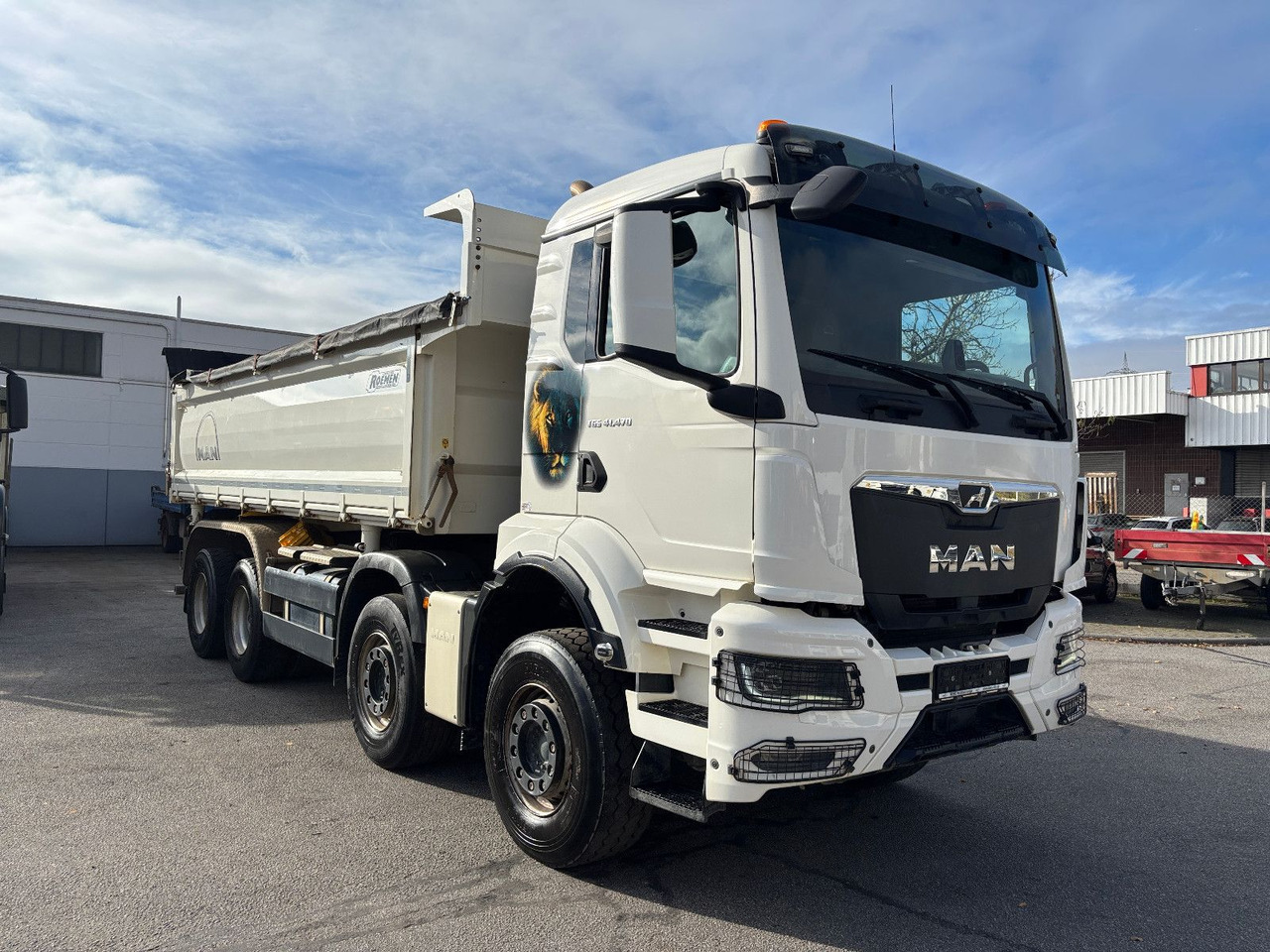 MAN TGS 41.470 8x4/Pritarder/16m³ - Camion benne: photos 5 MAN TGS 41.470 8x4/Pritarder/16m³ - Camion benne: photos 5