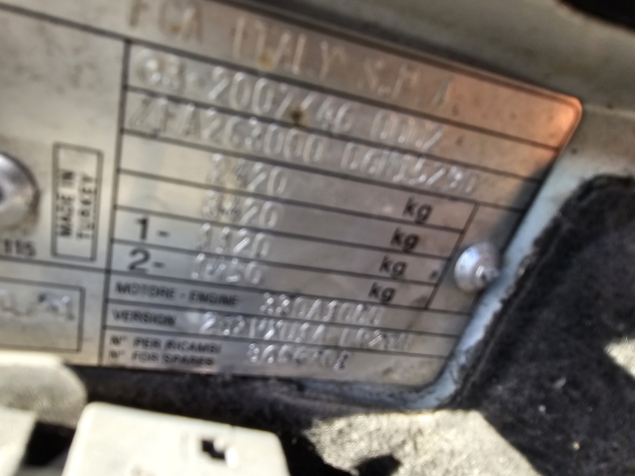 Utilitaire frigorifique FIAT DOBLO LONG CHLODNIA carrier KLIMA  EURO6 [ Copy ] [ Copy ]: photos 10