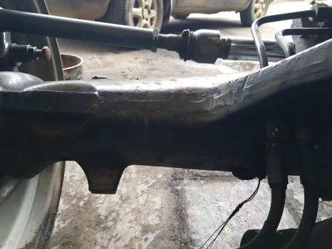 Essieu avant Deutz Agrotron 6120.4 Front Axle Housing Beam 0.900.0965.6, 357733: photos 6