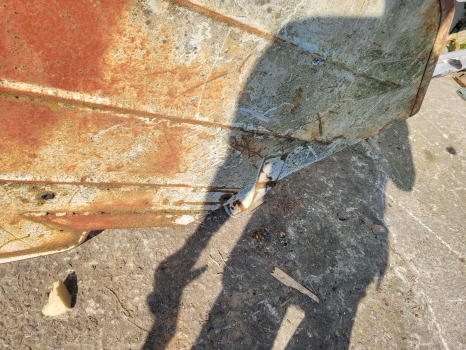 Ford 5000, 6000, 7000 Cab Rear Mudguard Fender Wide Type Rhs 82008463 - Aile: photos 4 Ford 5000, 6000, 7000 Cab Rear Mudguard Fender Wide Type Rhs 82008463 - Aile: photos 4