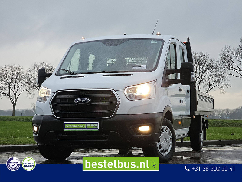 Ford Transit 2.0 L4 Open-Laadbak DC ! - Utilitaire plateau: photos 1 Ford Transit 2.0 L4 Open-Laadbak DC ! - Utilitaire plateau: photos 1