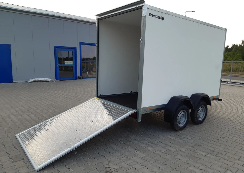 BRENDERUP Cargo 7350 TBR rampa 350x155x185 cm - Remorque fourgon: photos 1 BRENDERUP Cargo 7350 TBR rampa 350x155x185 cm - Remorque fourgon: photos 1