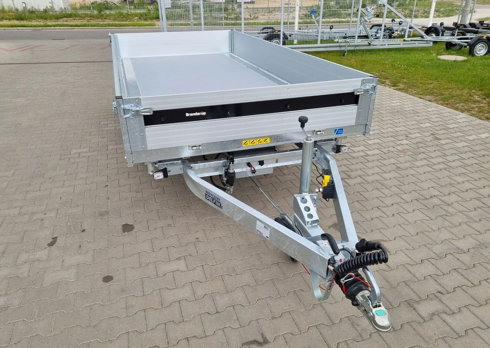 BRENDERUP TT5375 ATB 3,5T kiper 375 x 180 cm + najazdy - Remorque benne: photos 4 BRENDERUP TT5375 ATB 3,5T kiper 375 x 180 cm + najazdy - Remorque benne: photos 4