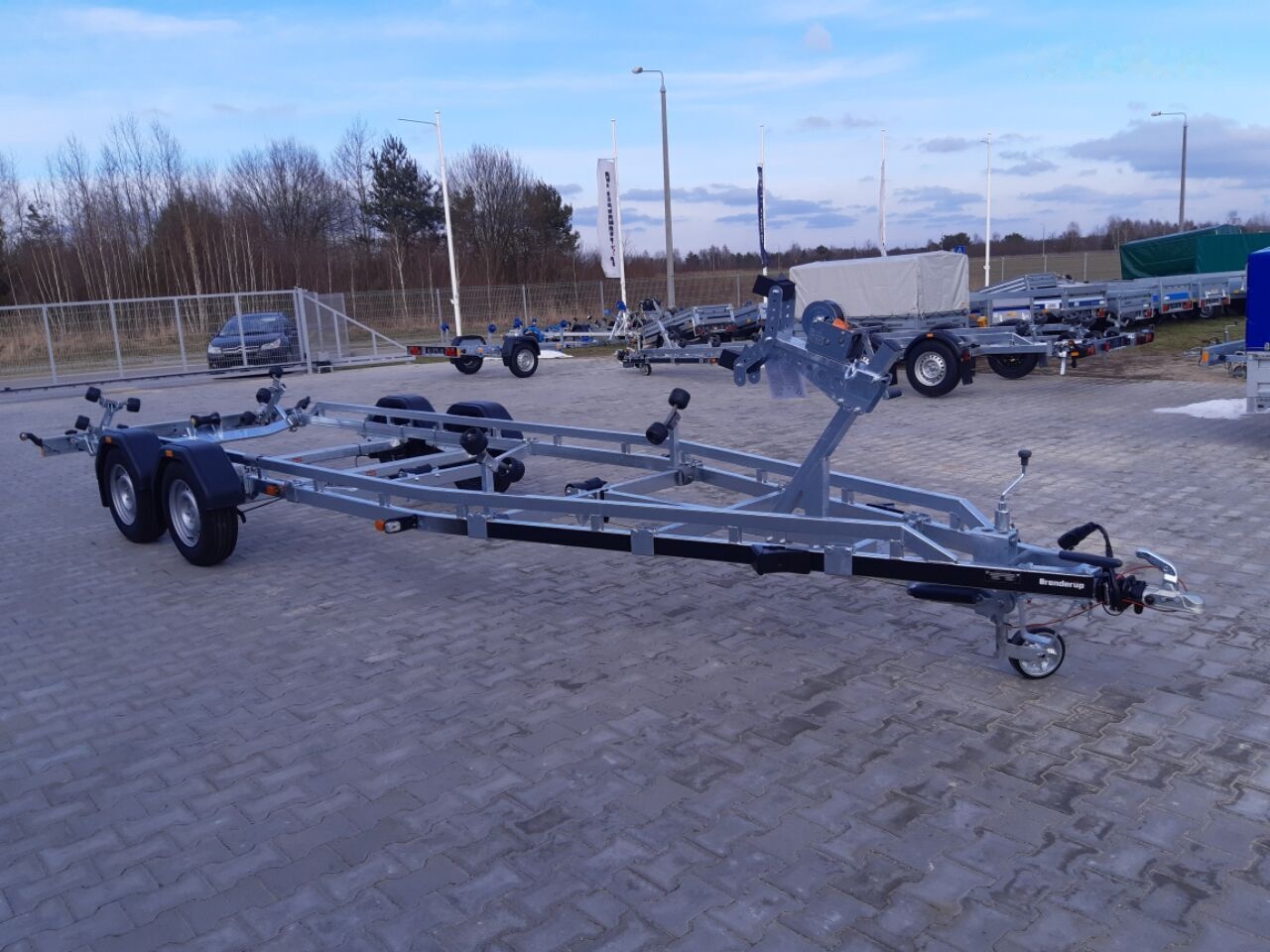 Brenderup 242500 TB SR trailer for 7,2 m boat 2500kg GVW - Remorque bateau: photos 1 Brenderup 242500 TB SR trailer for 7,2 m boat 2500kg GVW - Remorque bateau: photos 1