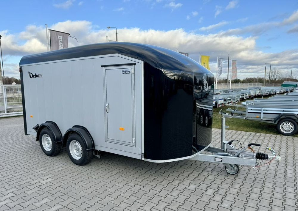 DEBON C800 przyczepa furgon + klapa boczna przyczepa wystawowa handlowa targowa - Remorque fourgon: photos 2 DEBON C800 przyczepa furgon + klapa boczna przyczepa wystawowa handlowa targowa - Remorque fourgon: photos 2