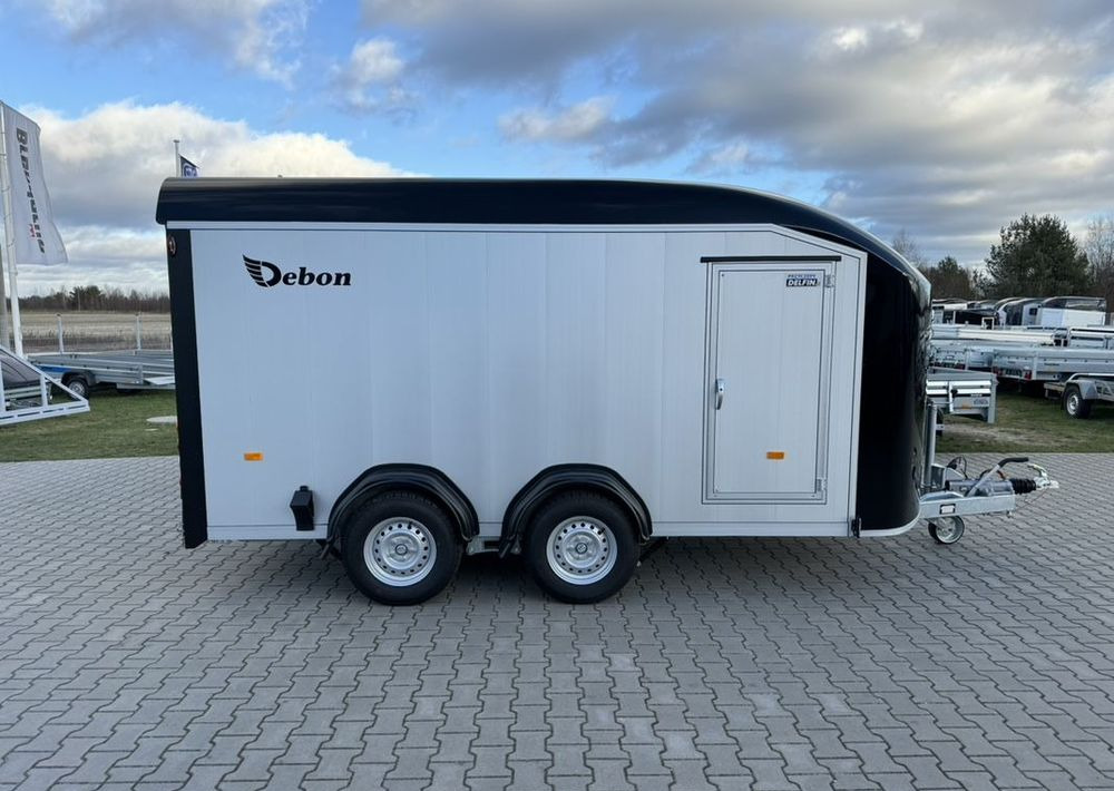 DEBON C800 przyczepa furgon + klapa boczna przyczepa wystawowa handlowa targowa - Remorque fourgon: photos 3 DEBON C800 przyczepa furgon + klapa boczna przyczepa wystawowa handlowa targowa - Remorque fourgon: photos 3