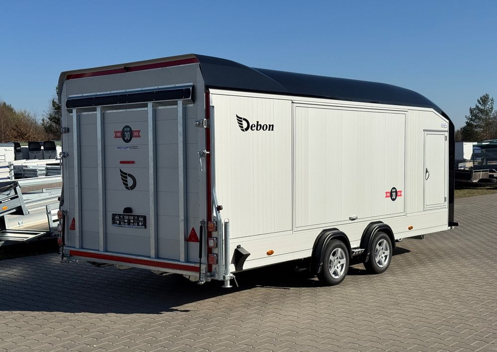 DEBON Debon C2000 - zamknięta przyczepa do przewozu aut, 550 x 215 cm, 3500kg, felgi ALU, wciągarka elektryczna - Remorque porte-voitures: photos 4 DEBON Debon C2000 - zamknięta przyczepa do przewozu aut, 550 x 215 cm, 3500kg, felgi ALU, wciągarka elektryczna - Remorque porte-voitures: photos 4