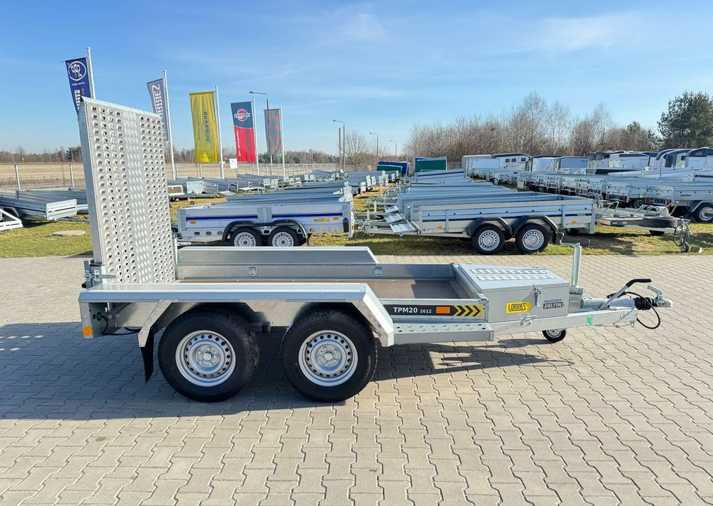 LORRIES TPM20-2612 | 260 x 120 cm / 2700 kg | przyczepa do przewozu koparki, bobcat, koparka - Remorque porte engin: photos 2 LORRIES TPM20-2612 | 260 x 120 cm / 2700 kg | przyczepa do przewozu koparki, bobcat, koparka - Remorque porte engin: photos 2