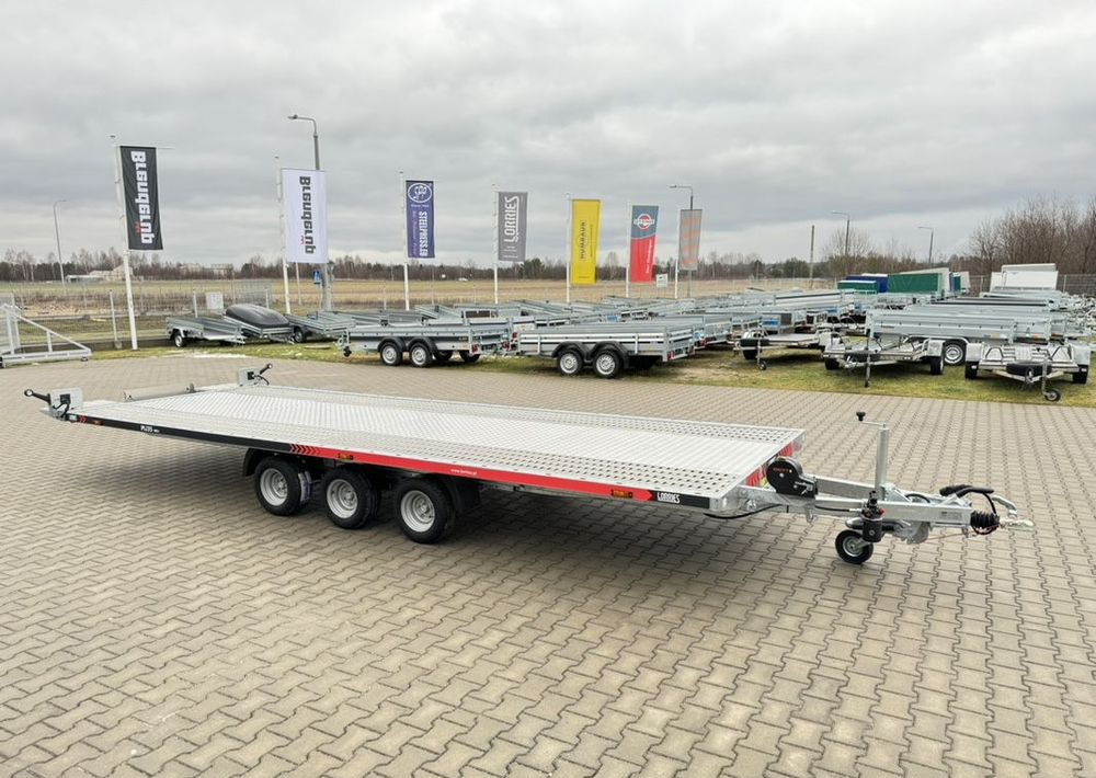 Lorries PLI35-6021 - laweta trzyosiowa uchylna lampy LED pompa hydrauliczna wypełnienie podłogi ALU - Remorque porte-voitures: photos 1 Lorries PLI35-6021 - laweta trzyosiowa uchylna lampy LED pompa hydrauliczna wypełnienie podłogi ALU - Remorque porte-voitures: photos 1