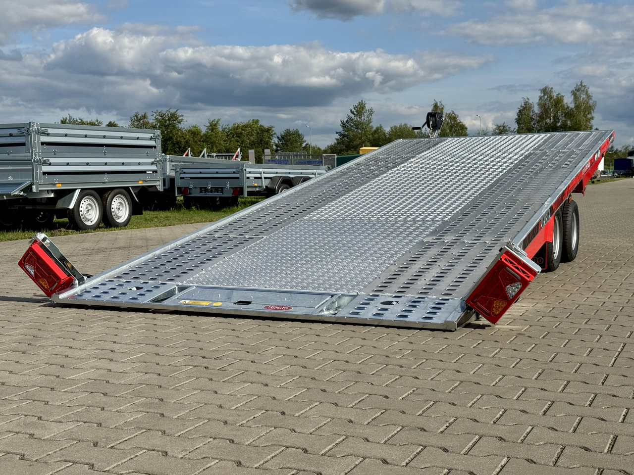 Remorque porte-voitures neuf TA-NO GRAVITY LOW 27.50 - 2700 kg | 500 x 210 cm: photos 15