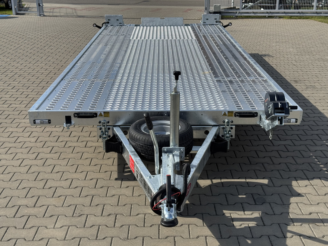 Remorque porte-voitures neuf TA-NO GRAVITY LOW 27.50 - 2700 kg | 500 x 210 cm: photos 9