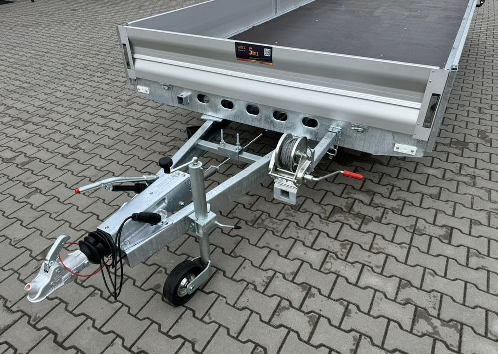 Remorque plateau neuf Wiola Multitrailer 3.5S | 500 x 210 cm | najazdy aluminiowe | burty aluminiowe: photos 15