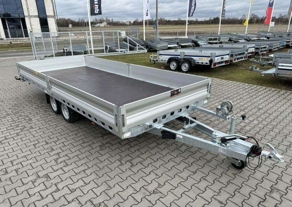 Remorque plateau neuf Wiola Multitrailer 3.5S | 500 x 210 cm | najazdy aluminiowe | burty aluminiowe: photos 19