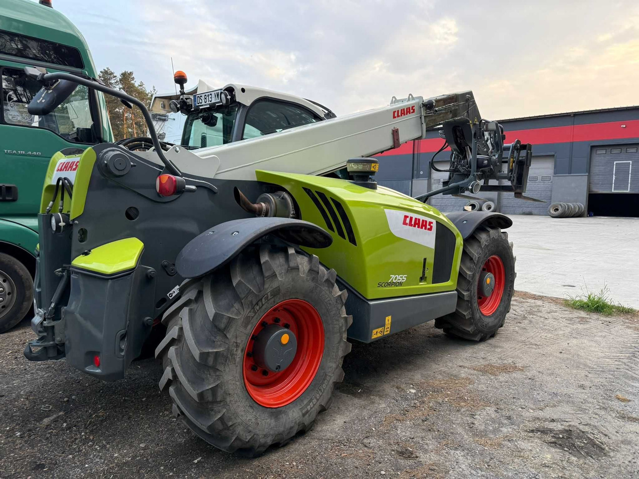 CLAAS SCORPION 7055 Varipower, Klima, Zaczep hydr,Centr smar,z Francji - Chariot télescopique: photos 5 CLAAS SCORPION 7055 Varipower, Klima, Zaczep hydr,Centr smar,z Francji - Chariot télescopique: photos 5