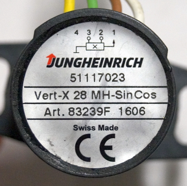 Jungheinrich 51117023 | Sinus Cosinus sensor steering - Capteur pour Matériel de manutention: photos 4 Jungheinrich 51117023 | Sinus Cosinus sensor steering - Capteur pour Matériel de manutention: photos 4