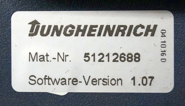 Jungheinrich 51159321 | Rij/hef regeling drive/lifting controller AS4814Ik Index - Bloc de gestion pour Matériel de manutention: photos 3 Jungheinrich 51159321 | Rij/hef regeling drive/lifting controller AS4814Ik Index - Bloc de gestion pour Matériel de manutention: photos 3