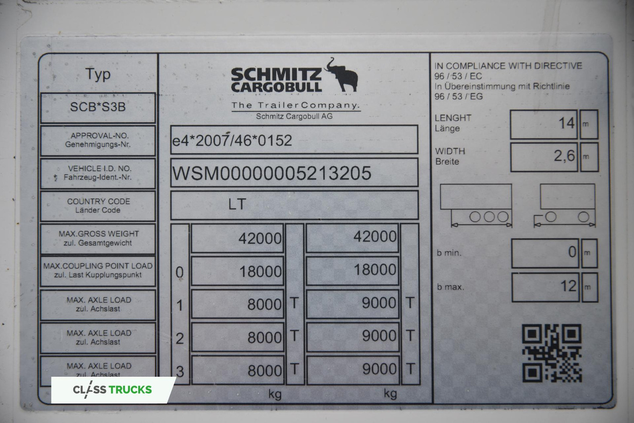 Semi-remorque frigorifique Schmitz Cargobull SKO Double Deck FP 60 ThermoKing SLXi 300 Lifting Axle: photos 19 Semi-remorque frigorifique Schmitz Cargobull SKO Double Deck FP 60 ThermoKing SLXi 300 Lifting Axle: photos 19