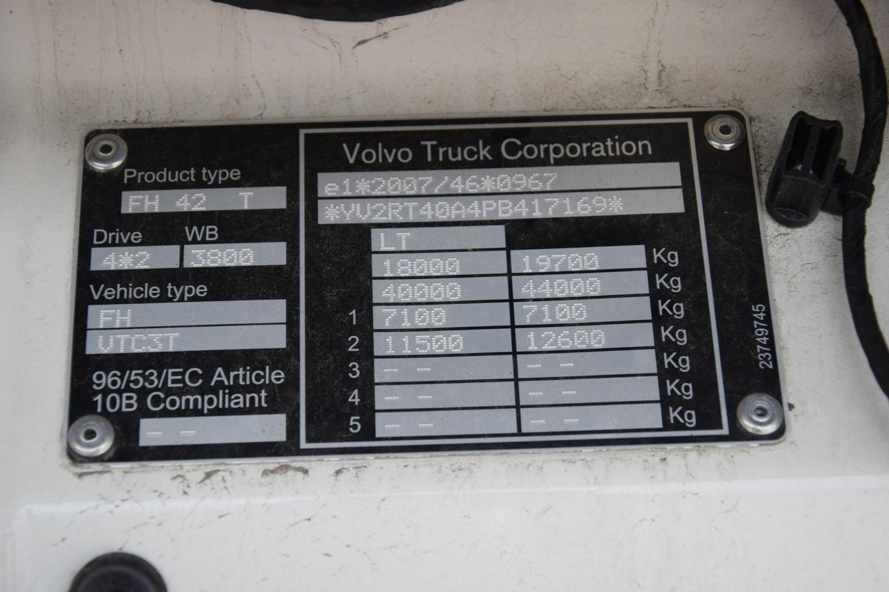 Tracteur routier Volvo FH 500 Globetrotter XL Varios: photos 16