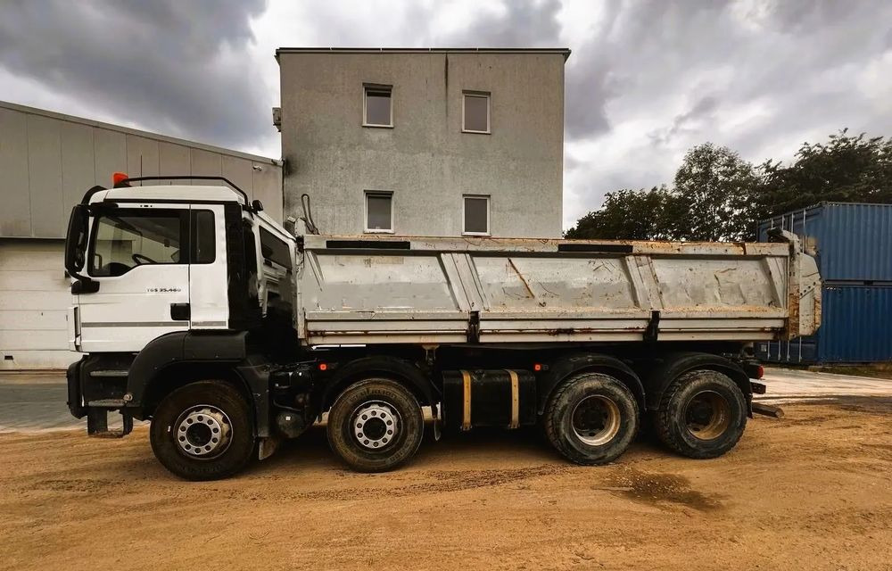 MAN TGS 35.460 I 8X4 I Bordmatik I Meiller 3-stronna wywrotka I Euro 6 I Retarder I - Camion benne: photos 5 MAN TGS 35.460 I 8X4 I Bordmatik I Meiller 3-stronna wywrotka I Euro 6 I Retarder I - Camion benne: photos 5