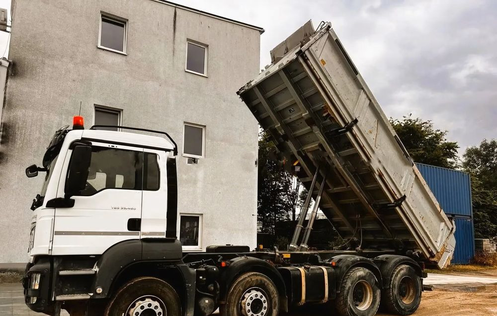 MAN TGS 35.460 I 8X4 I Bordmatik I Meiller 3-stronna wywrotka I Euro 6 I Retarder I - Camion benne: photos 4 MAN TGS 35.460 I 8X4 I Bordmatik I Meiller 3-stronna wywrotka I Euro 6 I Retarder I - Camion benne: photos 4