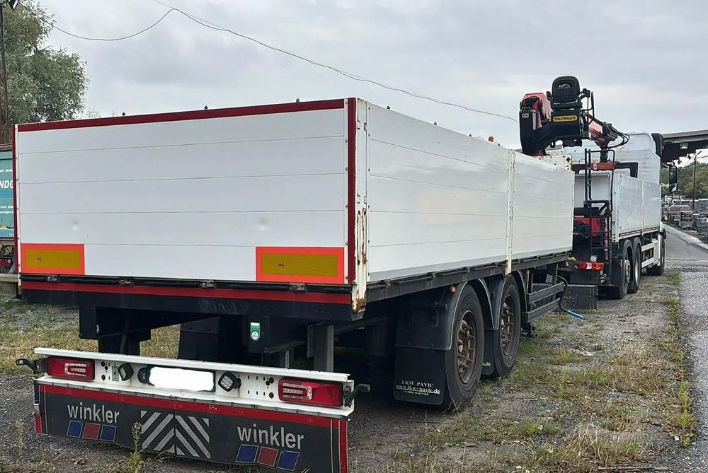 Mercedes-Benz ACTROS 2545 / 6x2 / HDS Palfinger PK 20.501 sterowany radiowo / Przyczepa w zestawie / Euro6/ Przebieg 340 000km - Camion plateau, Camion grue: photos 4 Mercedes-Benz ACTROS 2545 / 6x2 / HDS Palfinger PK 20.501 sterowany radiowo / Przyczepa w zestawie / Euro6/ Przebieg 340 000km - Camion plateau, Camion grue: photos 4