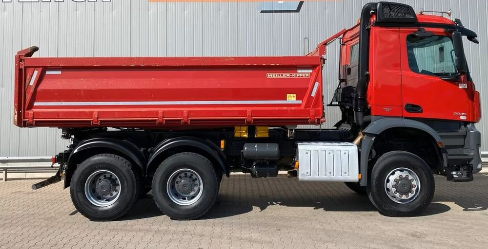 Camion benne Mercedes-Benz Arocs 3345 | 6x6 Allrad | Wywrotka MEILLER Bordmatik | Euro 6 |: photos 10