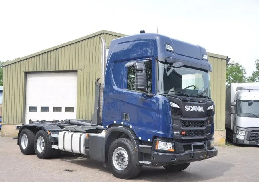 Scania R450 XT / 6X4/ RETARDER/EURO 6/OŚ PODNOSZONA Z NAPĘDEM/ - Camion ampliroll: photos 5 Scania R450 XT / 6X4/ RETARDER/EURO 6/OŚ PODNOSZONA Z NAPĘDEM/ - Camion ampliroll: photos 5