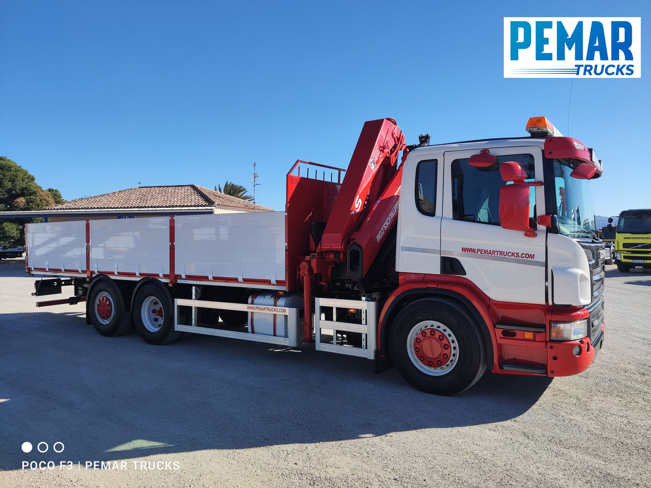 SCANIA P 400 6X2 GRUA CAJA FIJA - Camion grue: photos 5 SCANIA P 400 6X2 GRUA CAJA FIJA - Camion grue: photos 5