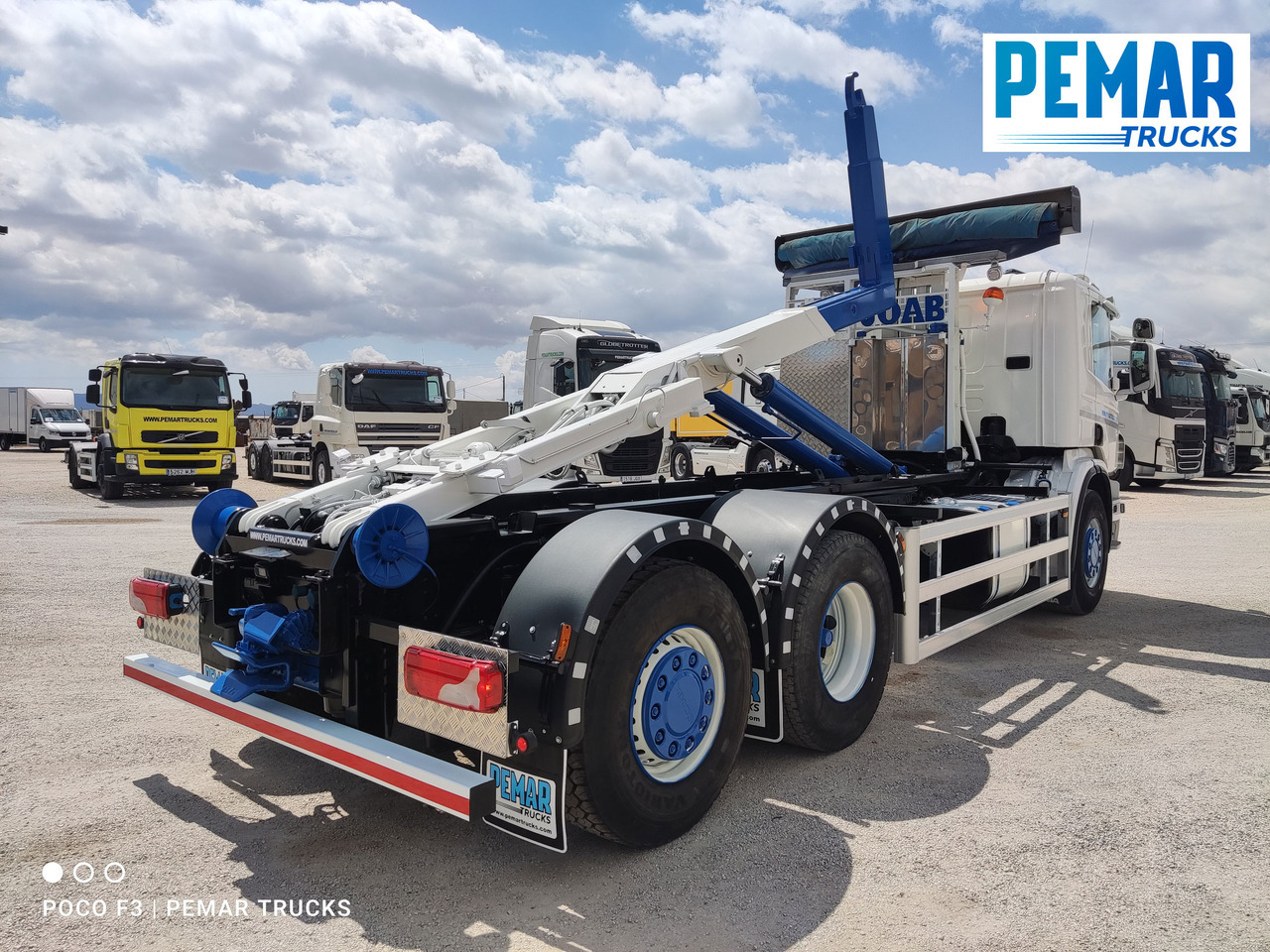 Camion porte-conteneur/ Caisse mobile SCANIA P 400 6X2 MULTILIFT EURO 5: photos 22