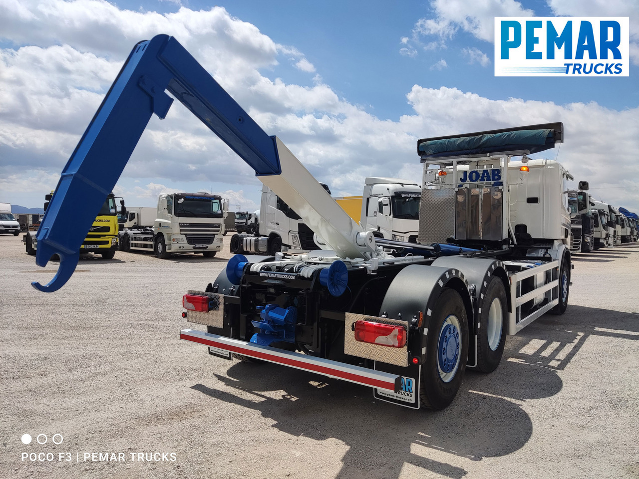 Camion porte-conteneur/ Caisse mobile SCANIA P 400 6X2 MULTILIFT EURO 5: photos 16