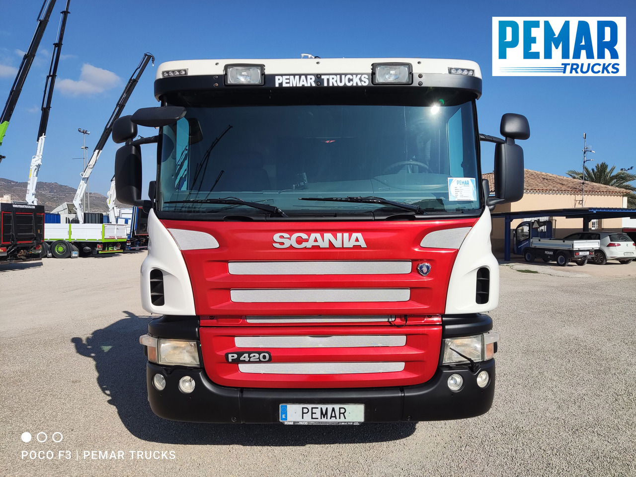 SCANIA P 420 GRUA GANCHO MULTILIFT 6X2 - Camion grue: photos 3 SCANIA P 420 GRUA GANCHO MULTILIFT 6X2 - Camion grue: photos 3