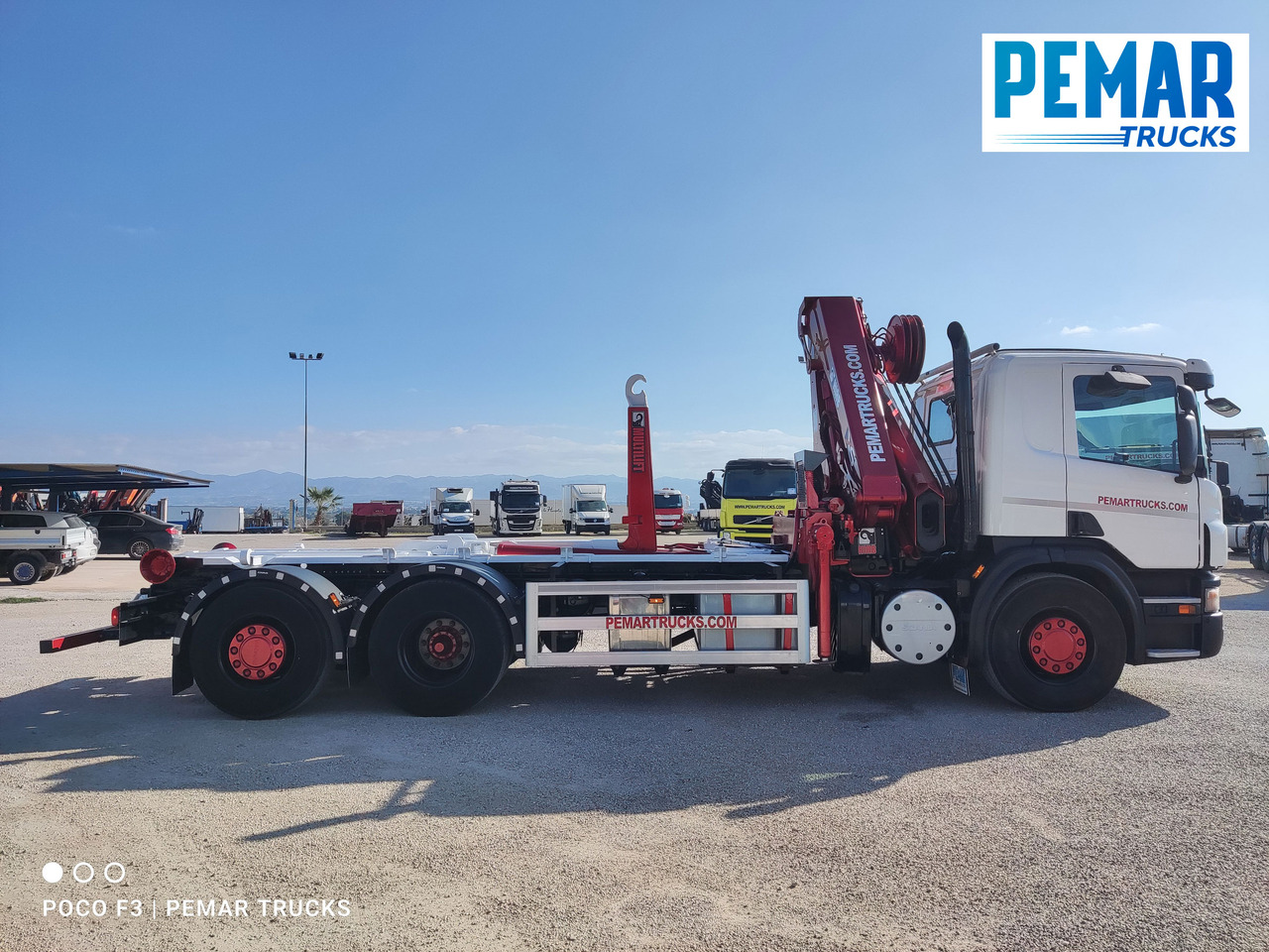 SCANIA P 420 GRUA GANCHO MULTILIFT 6X2 - Camion grue: photos 5 SCANIA P 420 GRUA GANCHO MULTILIFT 6X2 - Camion grue: photos 5