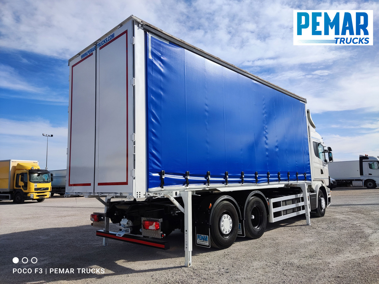 Camion porte-conteneur/ Caisse mobile SCANIA R 500 6X2 TAUTLINER CAJA INTERCAMBIABLE: photos 32 Camion porte-conteneur/ Caisse mobile SCANIA R 500 6X2 TAUTLINER CAJA INTERCAMBIABLE: photos 32