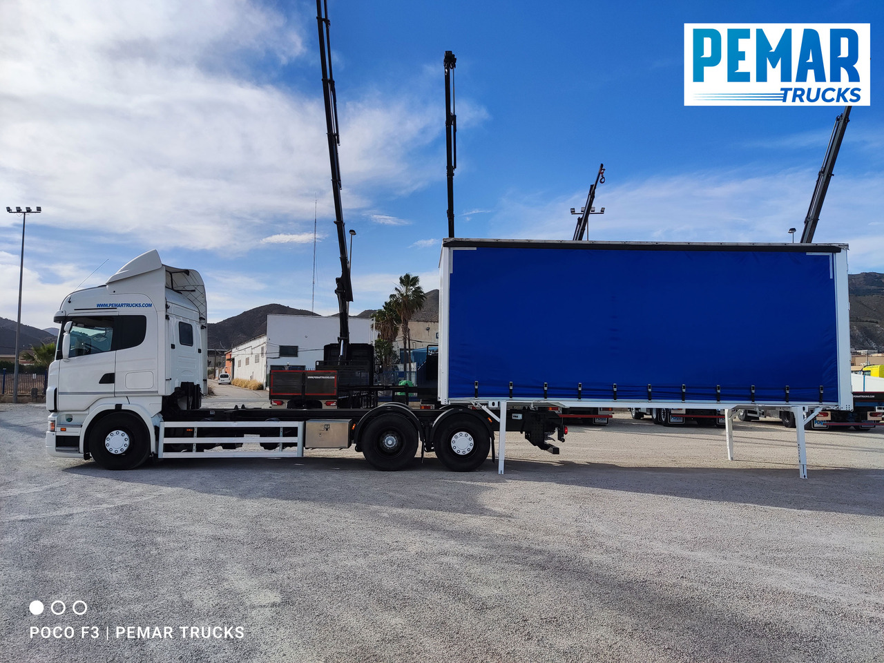 Camion porte-conteneur/ Caisse mobile SCANIA R 500 6X2 TAUTLINER CAJA INTERCAMBIABLE: photos 36 Camion porte-conteneur/ Caisse mobile SCANIA R 500 6X2 TAUTLINER CAJA INTERCAMBIABLE: photos 36