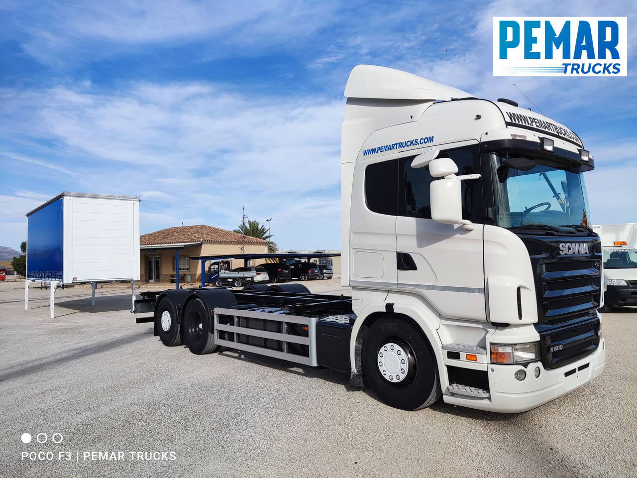 Camion porte-conteneur/ Caisse mobile SCANIA R 500 6X2 TAUTLINER CAJA INTERCAMBIABLE: photos 40 Camion porte-conteneur/ Caisse mobile SCANIA R 500 6X2 TAUTLINER CAJA INTERCAMBIABLE: photos 40