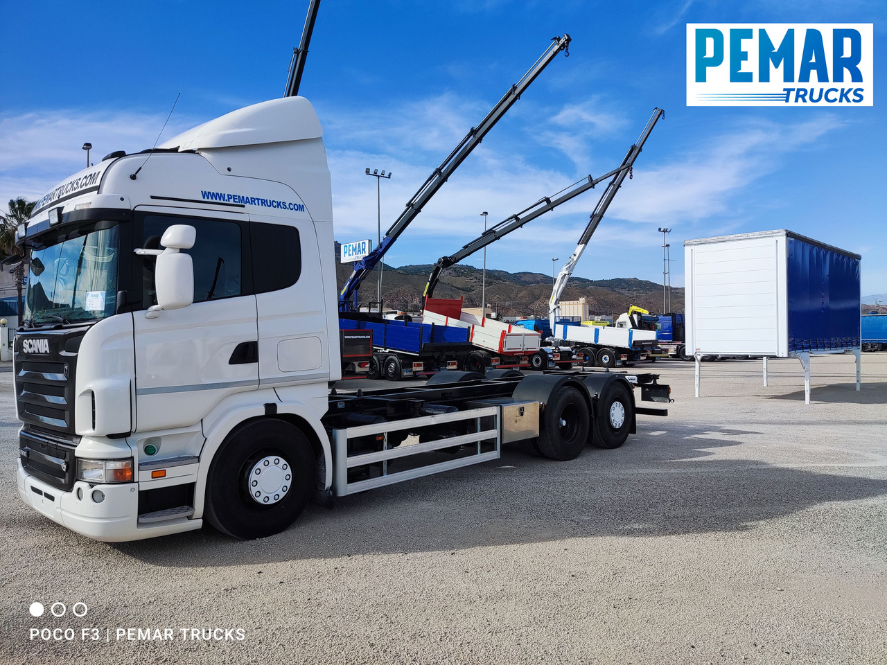 Camion porte-conteneur/ Caisse mobile SCANIA R 500 6X2 TAUTLINER CAJA INTERCAMBIABLE: photos 39 Camion porte-conteneur/ Caisse mobile SCANIA R 500 6X2 TAUTLINER CAJA INTERCAMBIABLE: photos 39