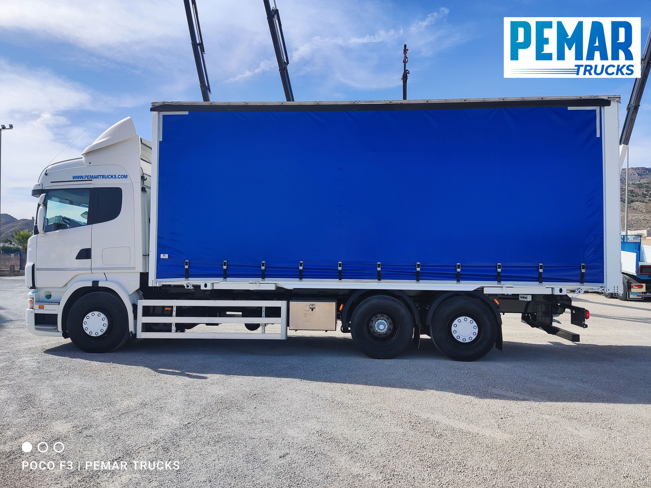 Camion porte-conteneur/ Caisse mobile SCANIA R 500 6X2 TAUTLINER CAJA INTERCAMBIABLE: photos 8 Camion porte-conteneur/ Caisse mobile SCANIA R 500 6X2 TAUTLINER CAJA INTERCAMBIABLE: photos 8