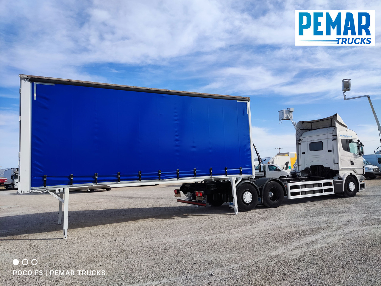 Camion porte-conteneur/ Caisse mobile SCANIA R 500 6X2 TAUTLINER CAJA INTERCAMBIABLE: photos 38 Camion porte-conteneur/ Caisse mobile SCANIA R 500 6X2 TAUTLINER CAJA INTERCAMBIABLE: photos 38