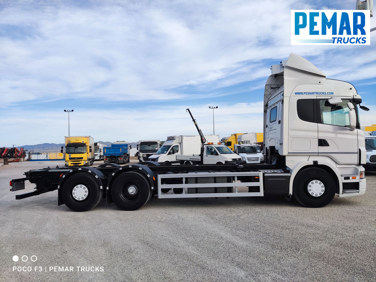 Camion porte-conteneur/ Caisse mobile SCANIA R 500 6X2 TAUTLINER CAJA INTERCAMBIABLE: photos 44 Camion porte-conteneur/ Caisse mobile SCANIA R 500 6X2 TAUTLINER CAJA INTERCAMBIABLE: photos 44